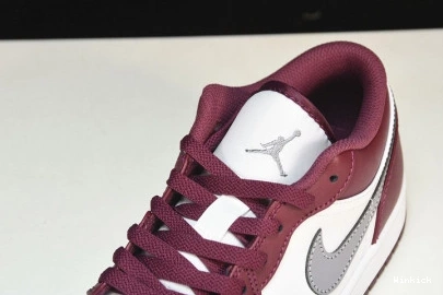 553558-615 1 White Jordan Low Bordeaux 1121